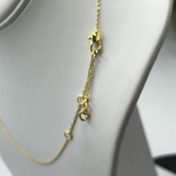 Kate Spade "Mom" Script Pendant Necklace Gold Plated New Gift‎ “Say Yes" - Picture 8 of 9